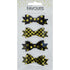 3D Paper Foil Bow Embellishments (available in 2 colours)